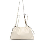 Borsa Clutch a spalla grande in pelle<BR/> 105825 A0QOZ14Q PINKO