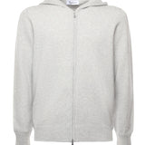 Felpa con zip in lana e cashmere 57180 19638044 GALIANO