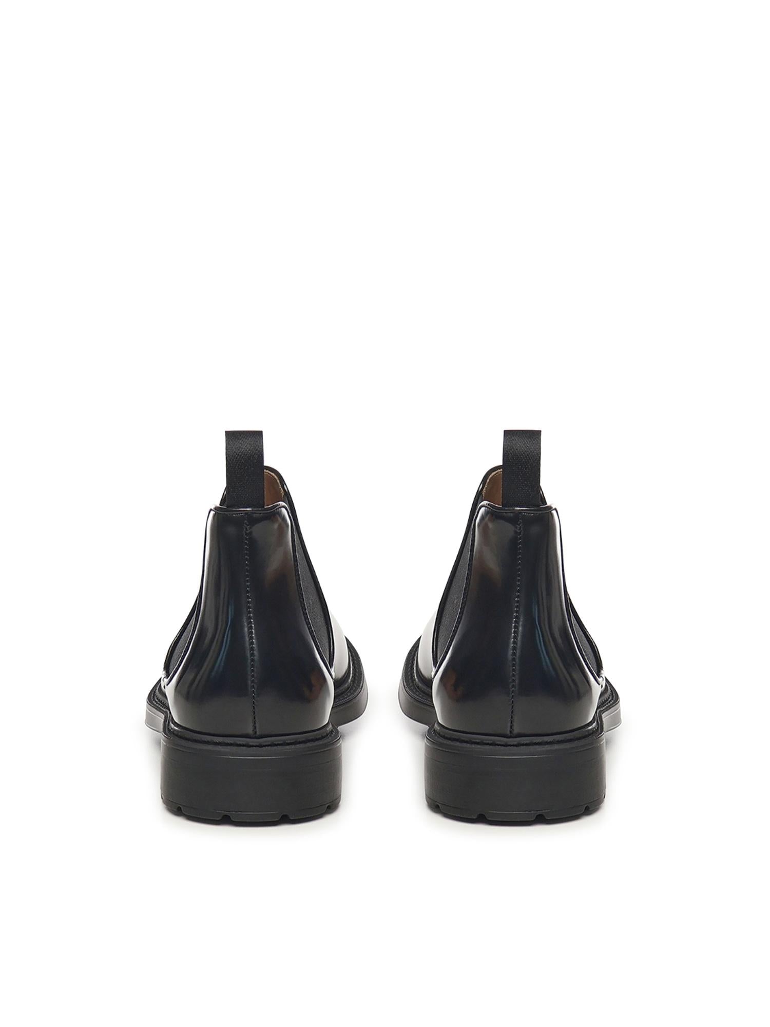 Stivaletto Chelsea in pelle DU1329HENRUF007 NN00 DOUCAL'S