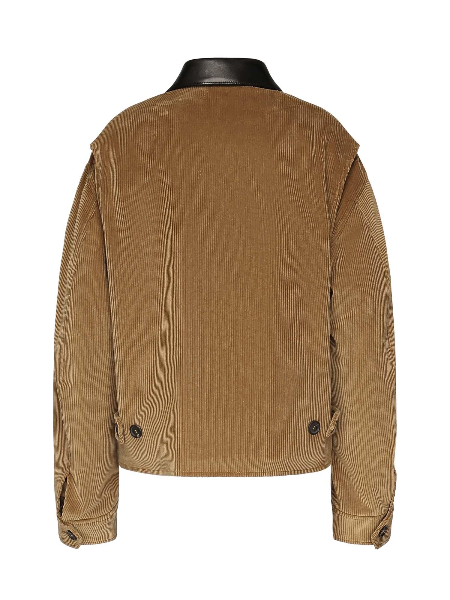 Blouson con logo<BR/> ML1336 1795F0346 MIU MIU