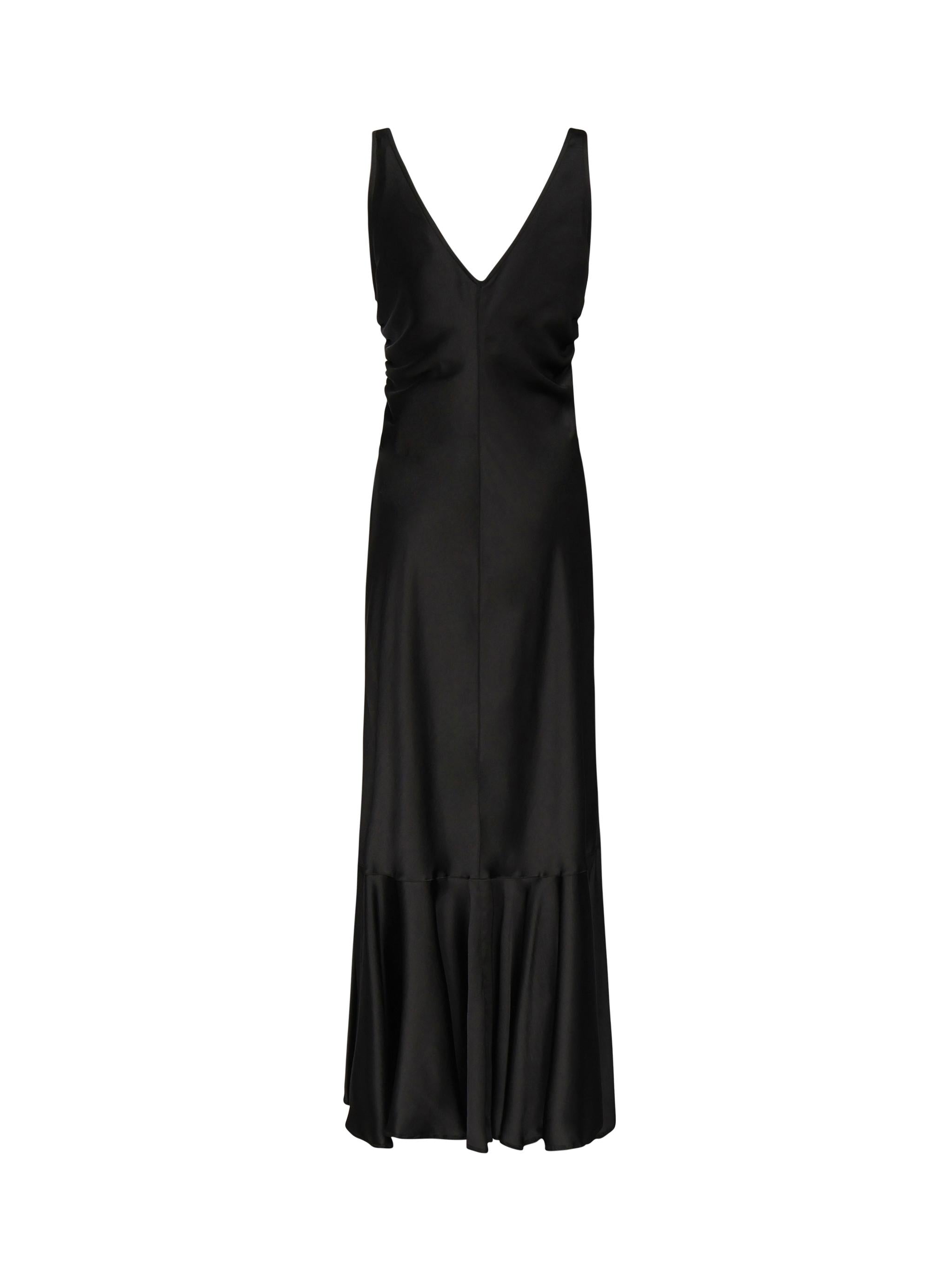Abito lungo in raso<BR/> 2512221042600 003 SPORTMAX