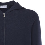Felpa con zip in lana e cashmere 57180 19638589 GALIANO