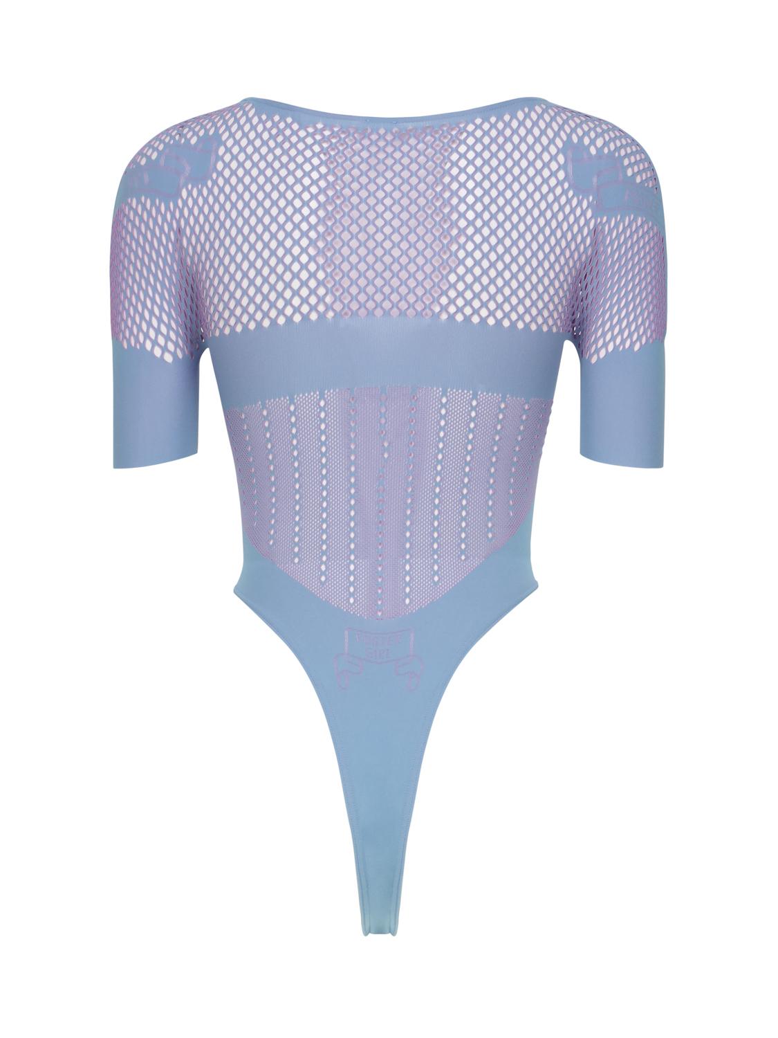 Vivian Bodysuit SS24CSW144 CORE SHAPEWEARCRYPTO BLUE POSTER GIRL