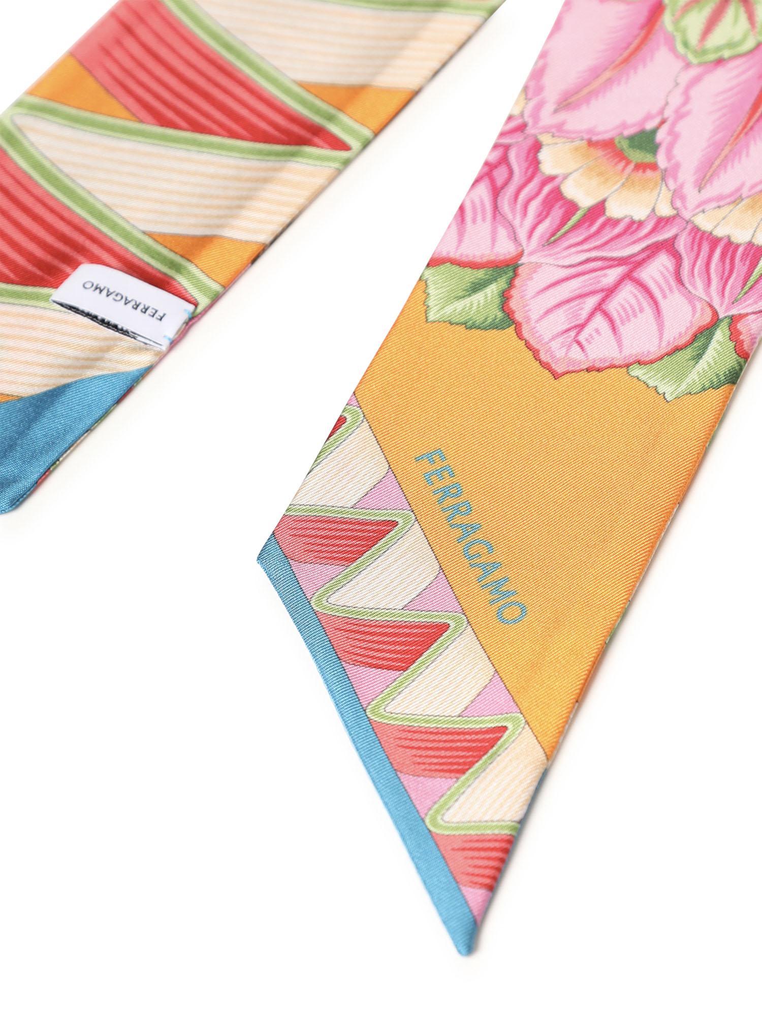 Mini bandeau con stampa 321134 785365005 FERRAGAMO