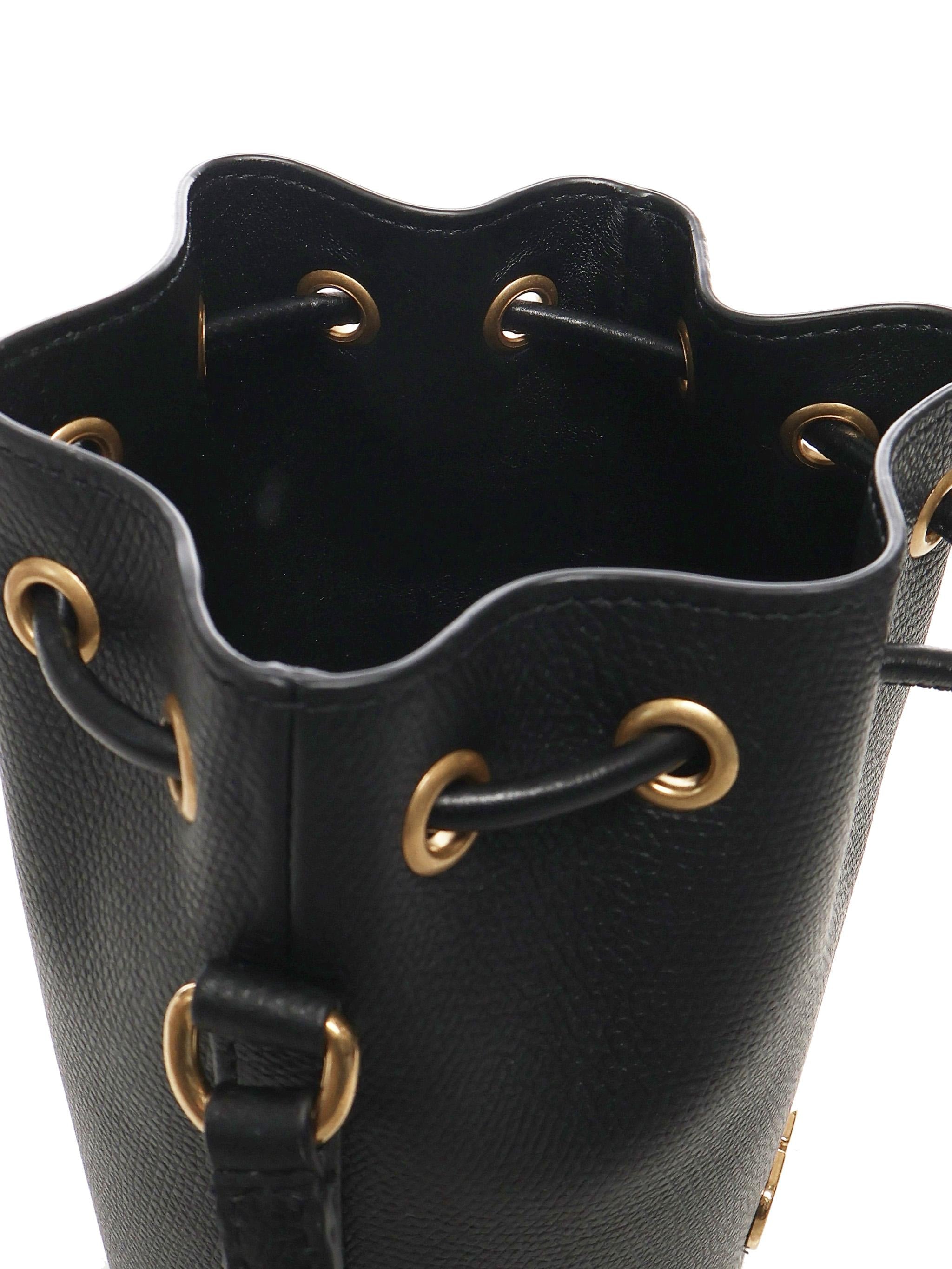 Secchiello mini Vlogo 6W0P0AJ2 SNP0NO VALENTINO GARAVANI