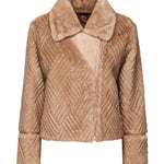 Giacca in lana <BR/> GLW4SG301 CAMEL GLOX