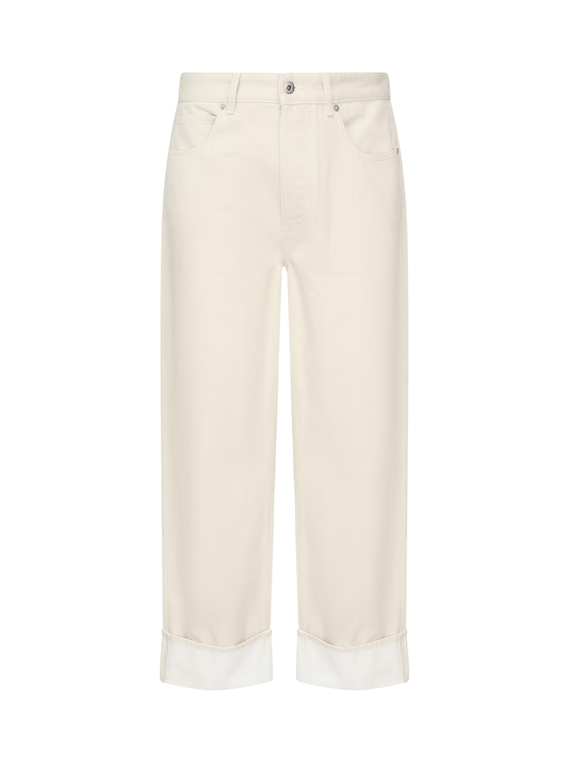 Jeans con risvolto 824658 V5DV09247 BOTTEGA VENETA