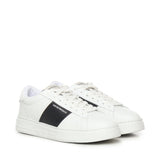 Sneaker in pelle con banda a contrasto EM003701 AF18017MZ021 EMPORIO ARMANI