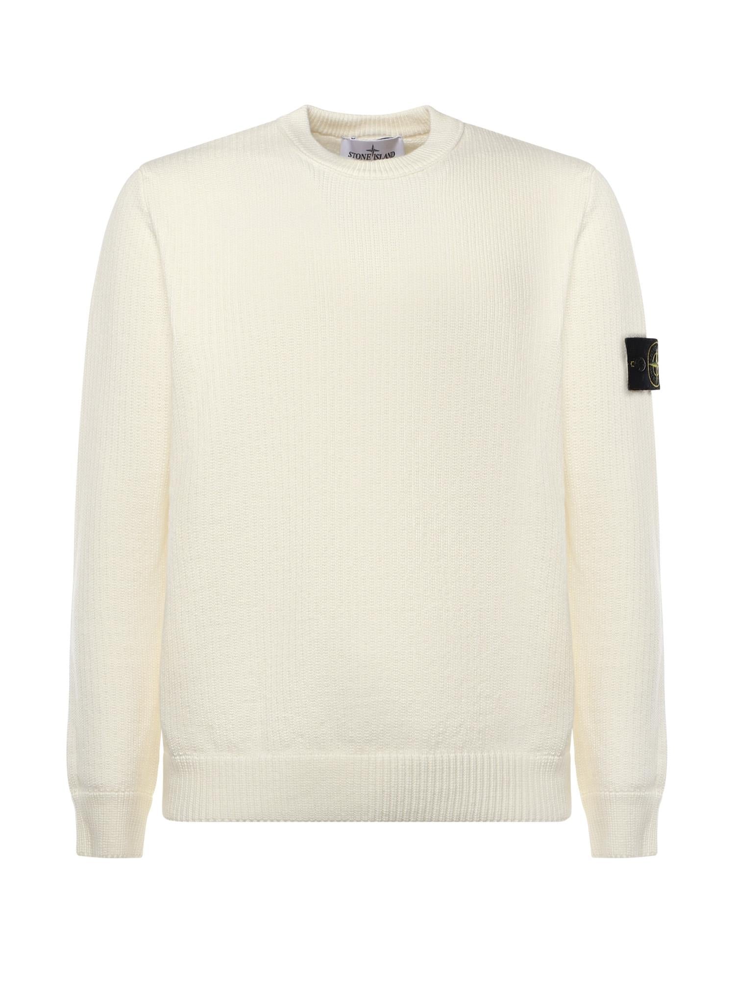 Maglione con bordi a costine K2S155100049 S00A2V0093 STONE ISLAND