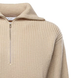 Maglia in lana e cashmere con zip 2521366182600 006 MAX MARA