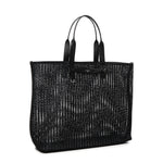Borsa tote in rafia e pelle<BR/> BM2453 A9O948B956 DOLCE & GABBANA