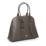 Borsa bowling a mano Escape Bag maxi in pelle<BR/> 105172 A0QOK33V PINKO