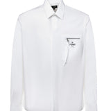 Camicia in cotone con logo FS1098 AN08F0QA0 FENDI