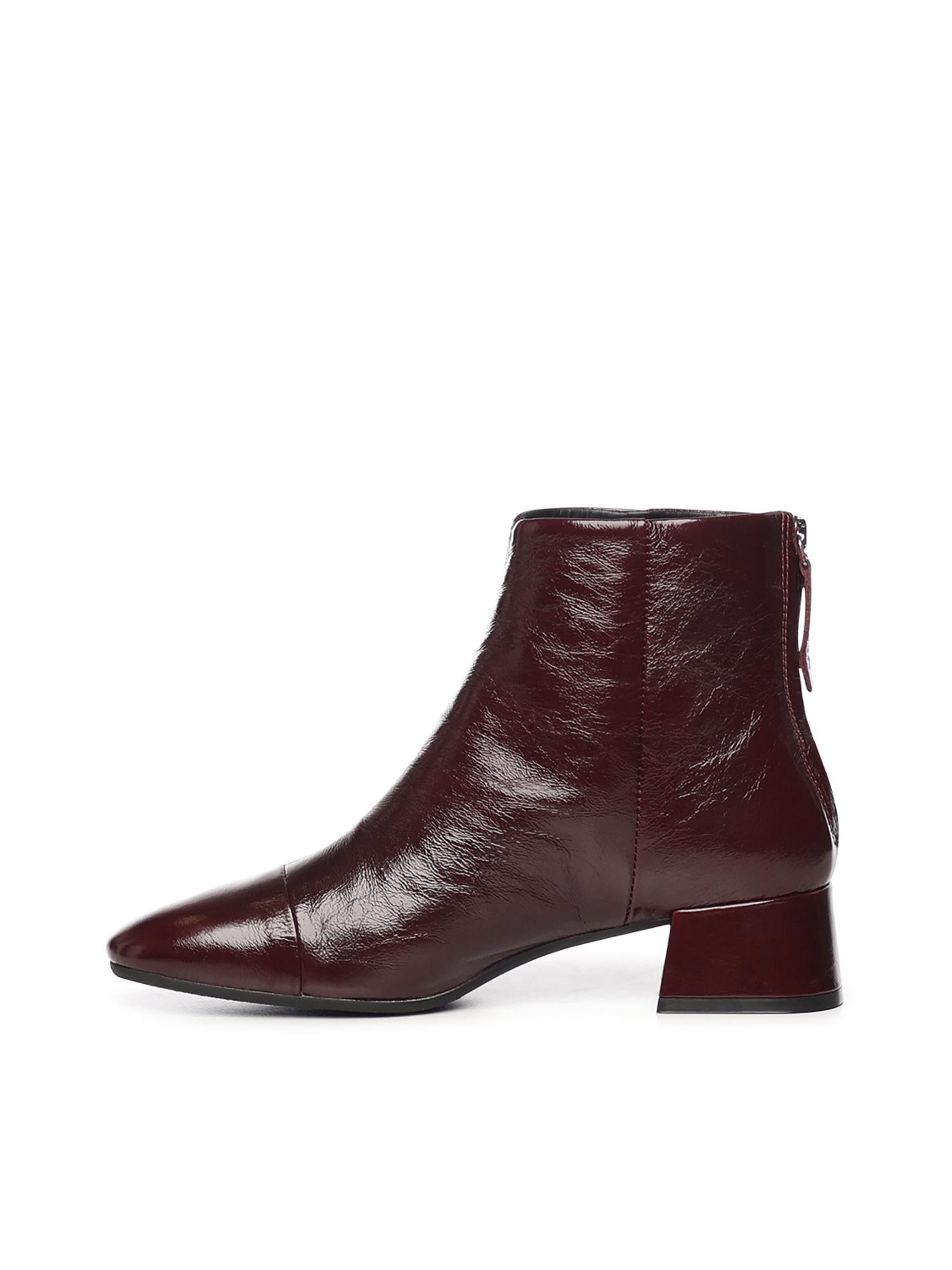 Stivaletti Rose Back in vernice A54308 BURGUNDY CARMENS