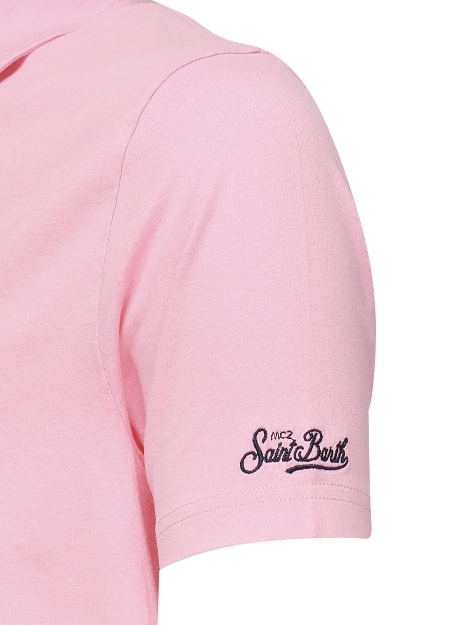 Polo Brighton con logo BRGH001 00020H MC2 SAINT BARTH