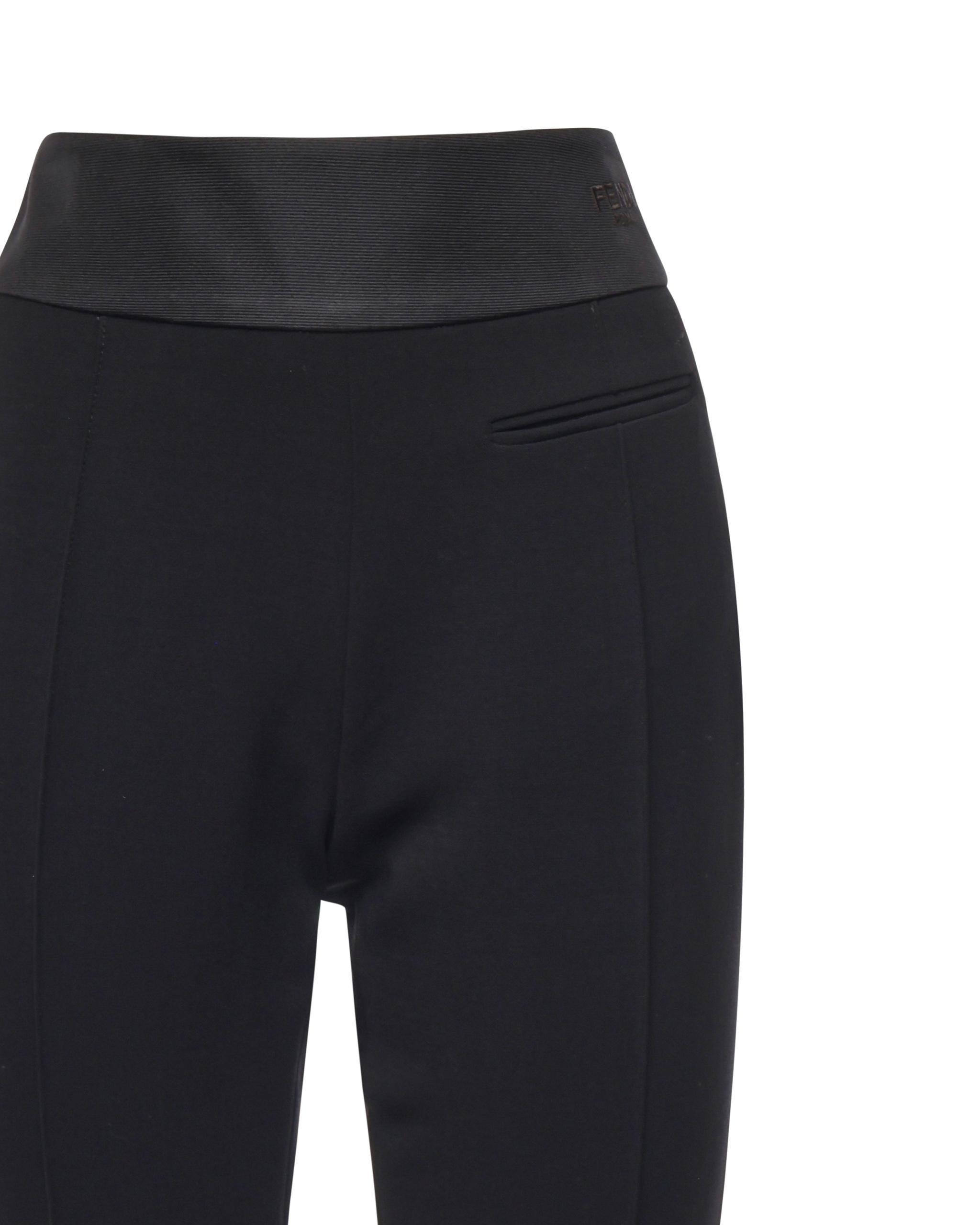 Pantaloni slim fit lana FR6609 ATNEF0GME FENDI