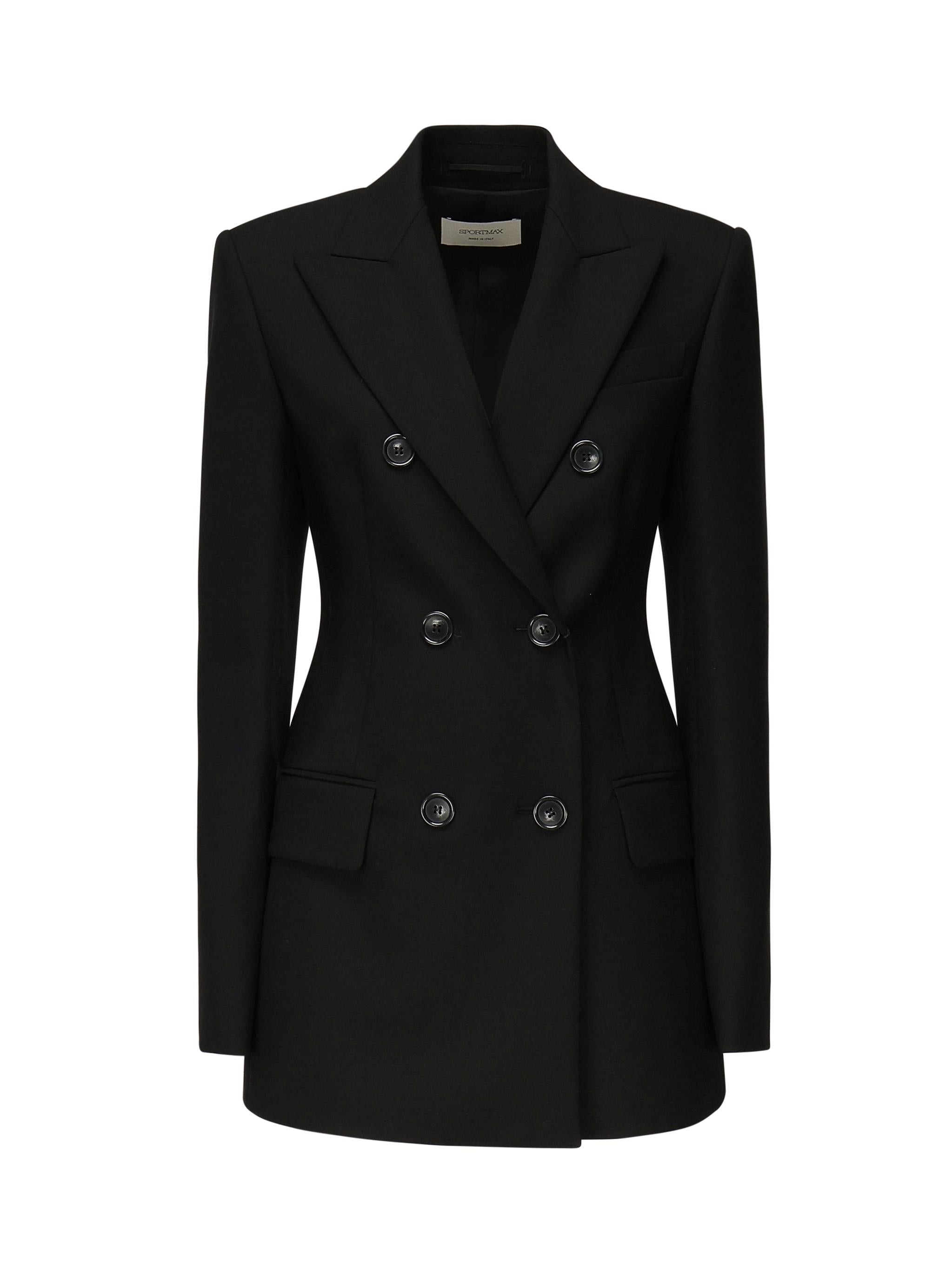 Blazer doppiopetto in lana stretch 2512041021600 003 SPORTMAX