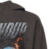 Felpa con stampa in cotone F509 KF0151DLQ3999 DONDUP