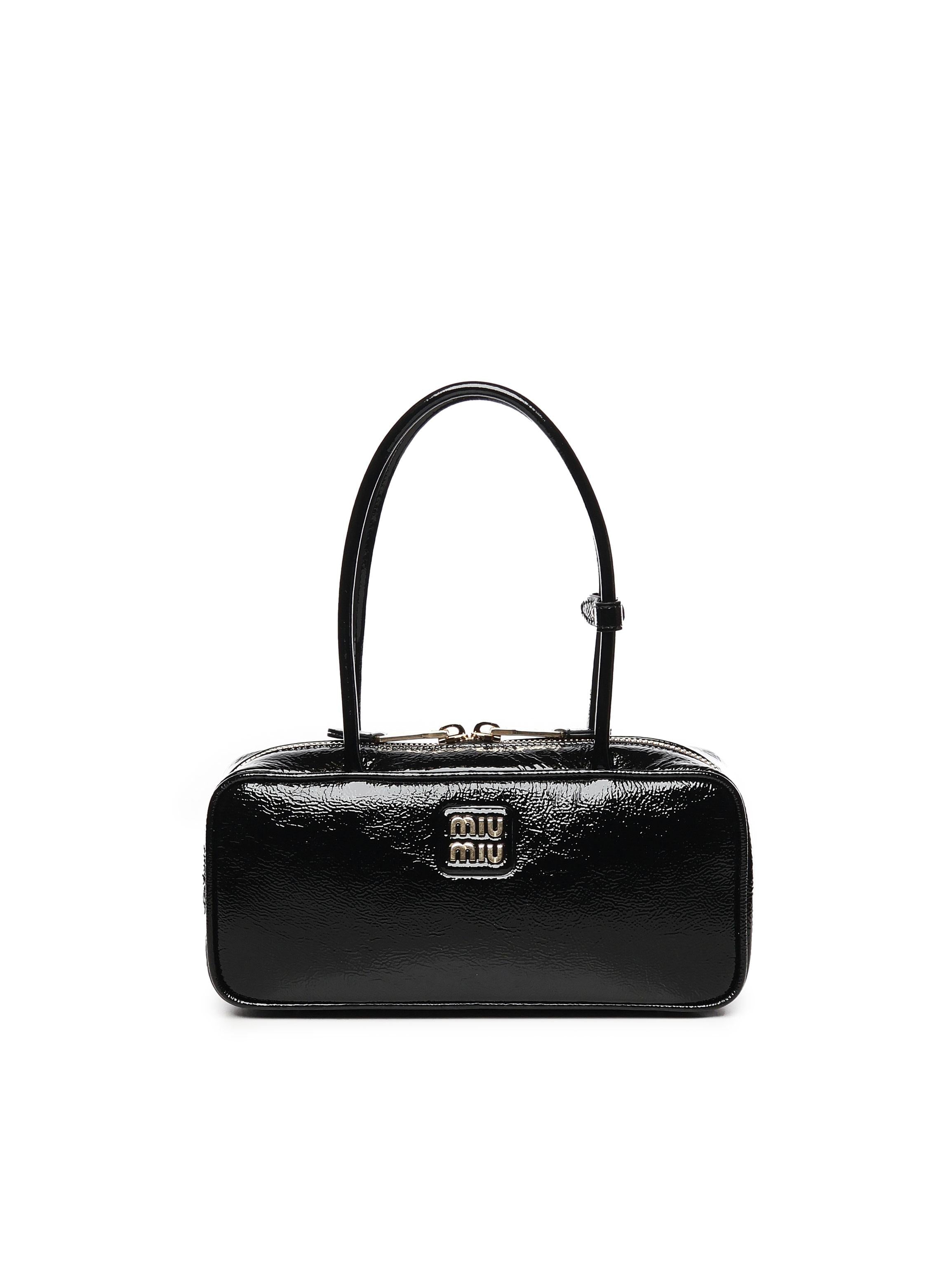 Borsa Beau in vernice naplak 5BB173 ADNTF0002 MIU MIU