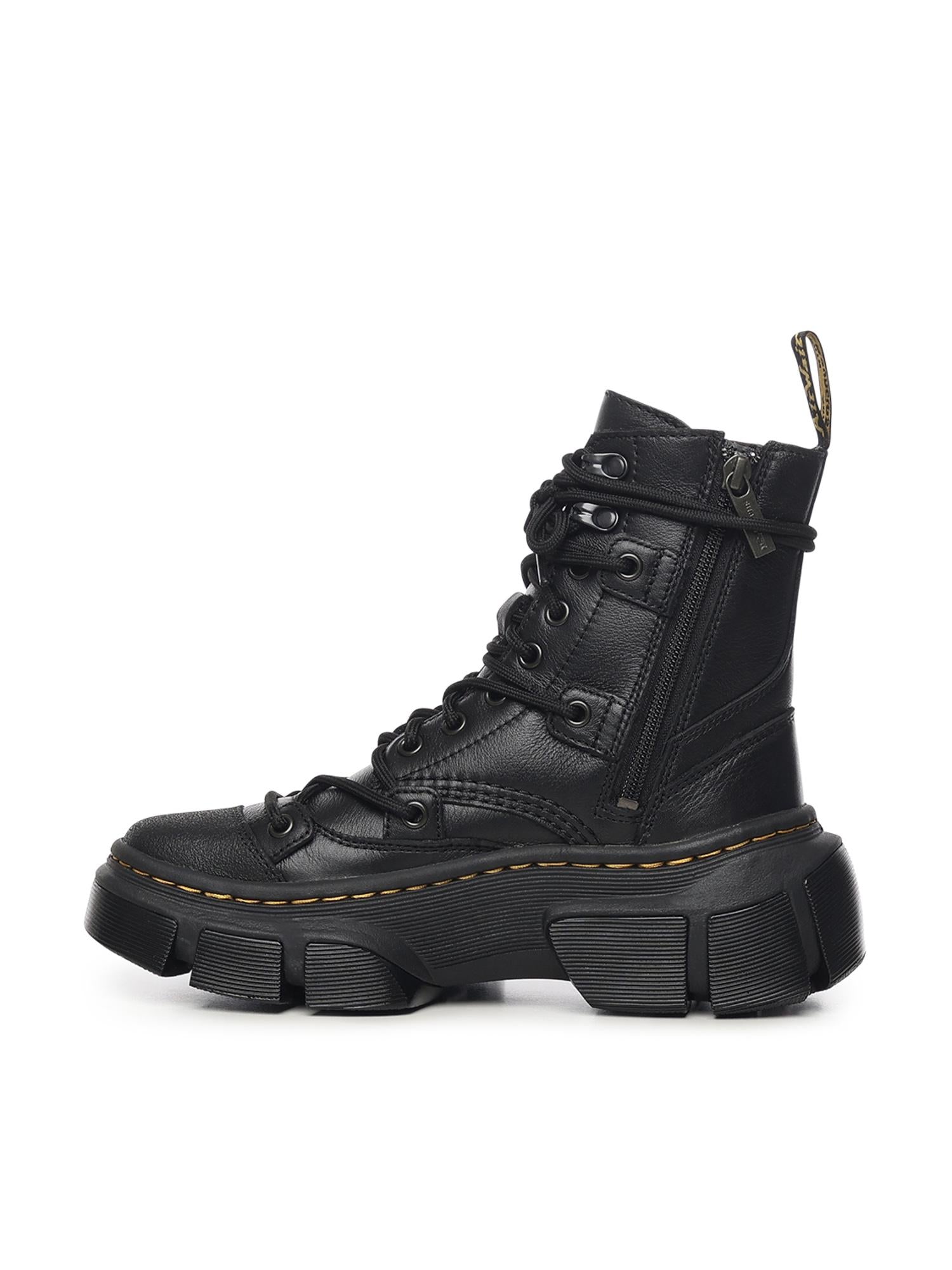 Stivali Dmxl a 8 occhielli in pelle 41646001 DR. MARTENS