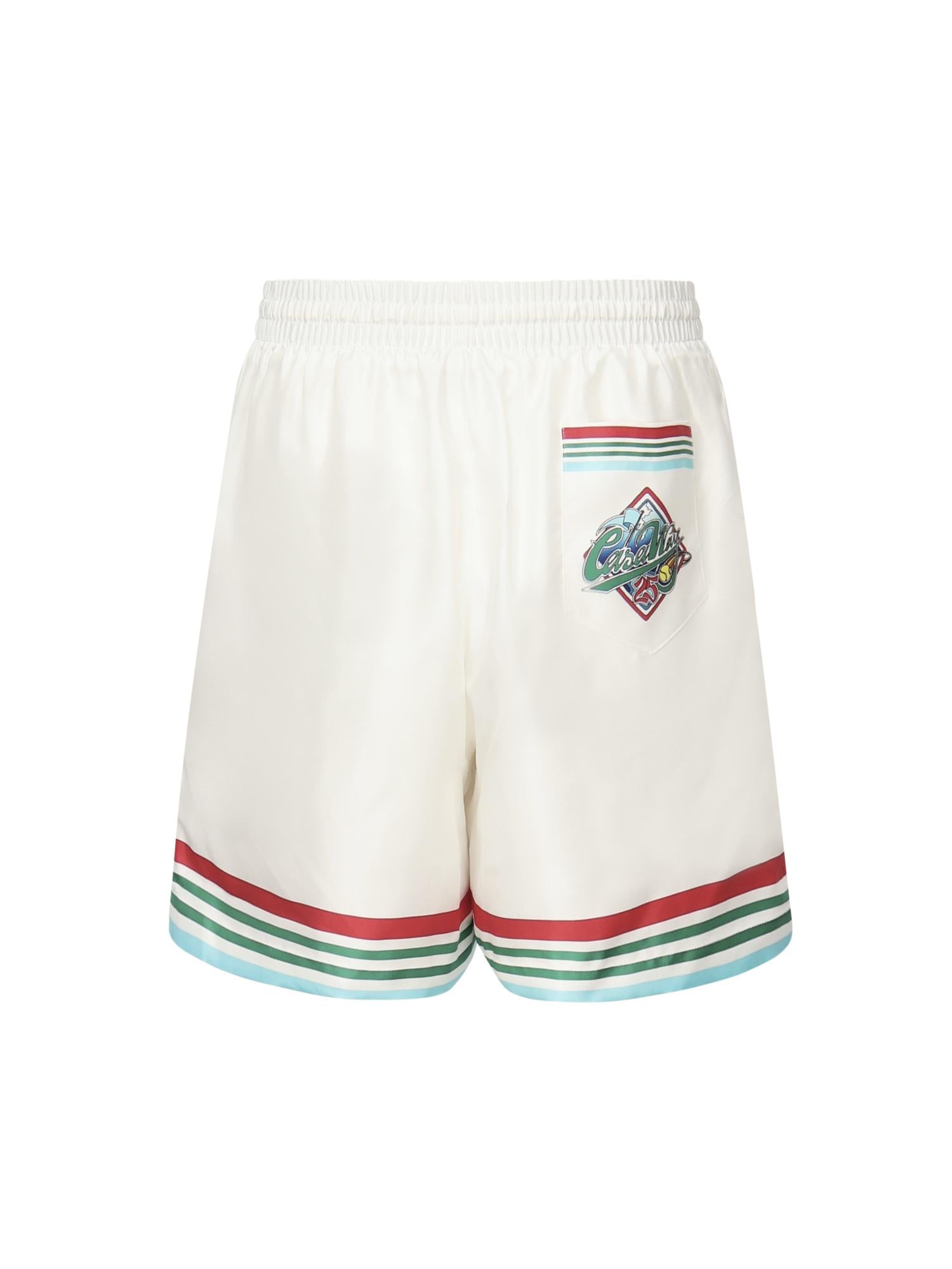 Shorts casa way world series MS25TR012 04 CASABLANCA
