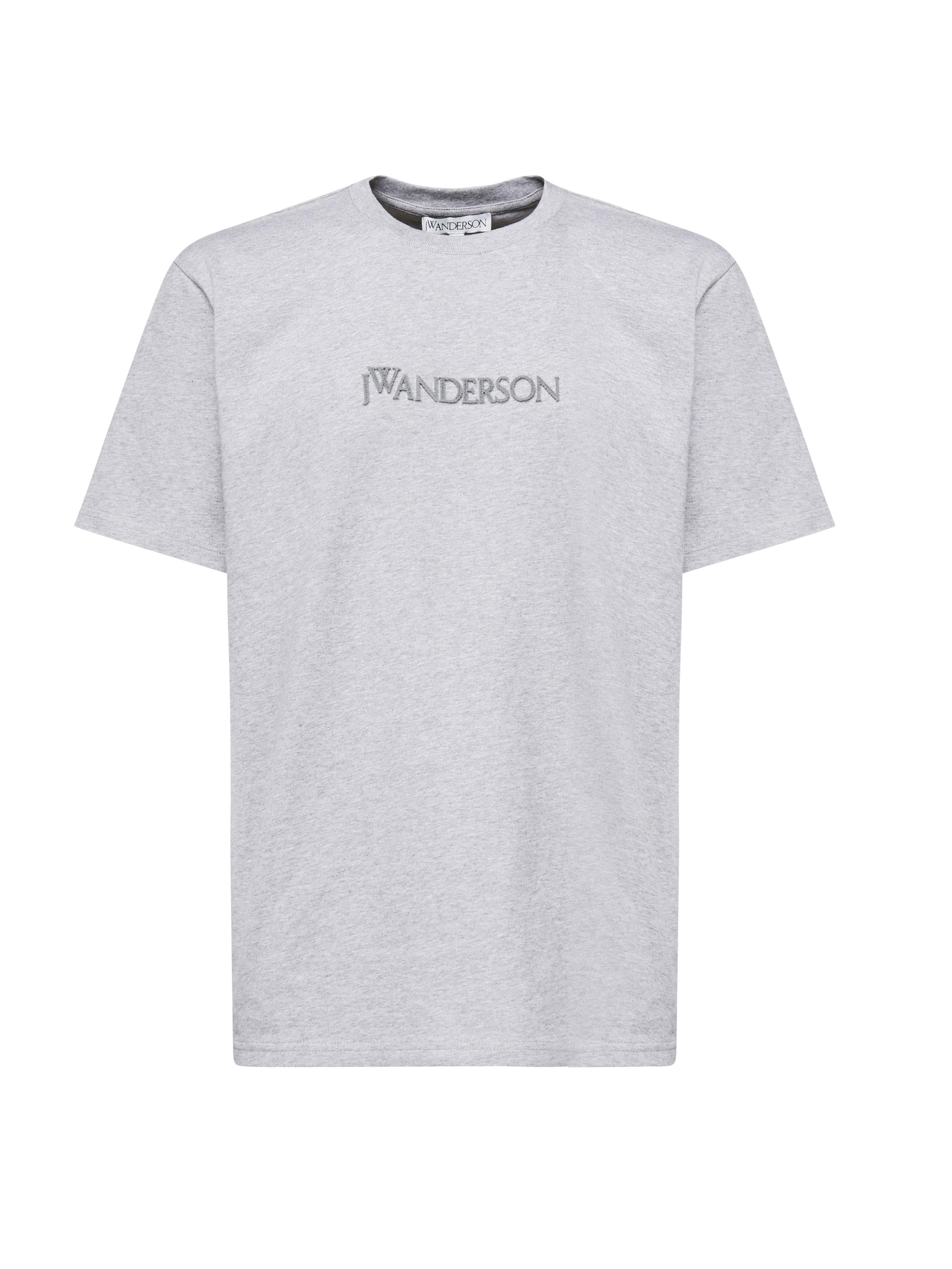 T-shirt con logo in rialzo JT0258 PG1510907 JW ANDERSON