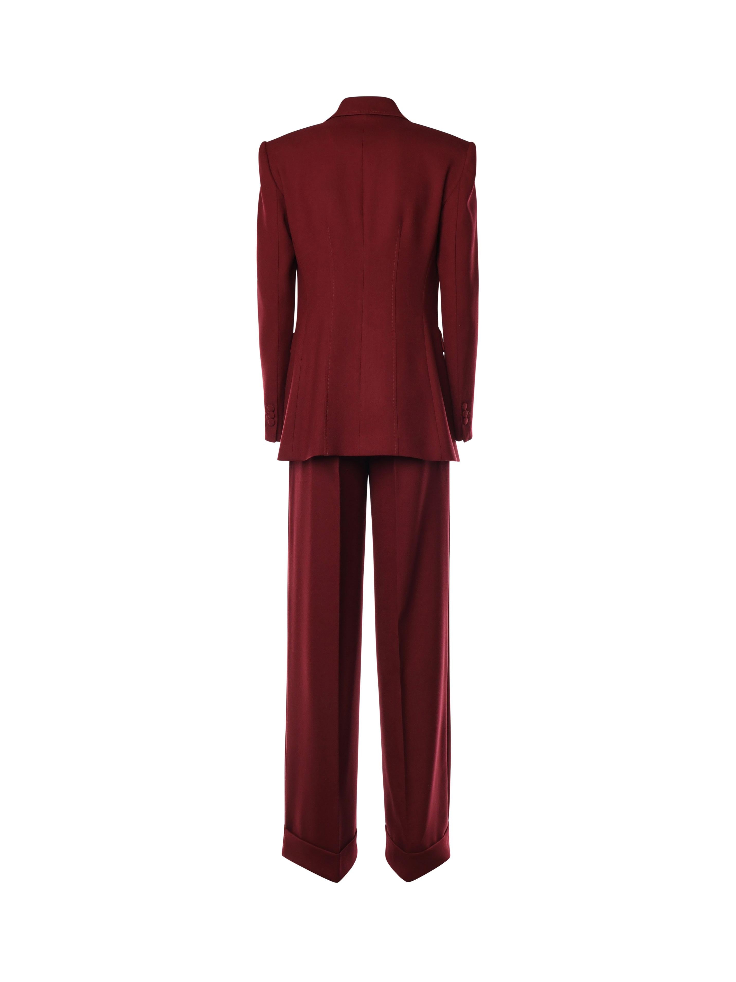 Tailleur Era Jane TAILLEUR ERA JANE BORDEAUX THE ARCHIVIA