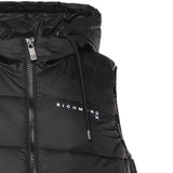 Gilet imbottito in nylon UMA25160PI BLACK RICHMOND X
