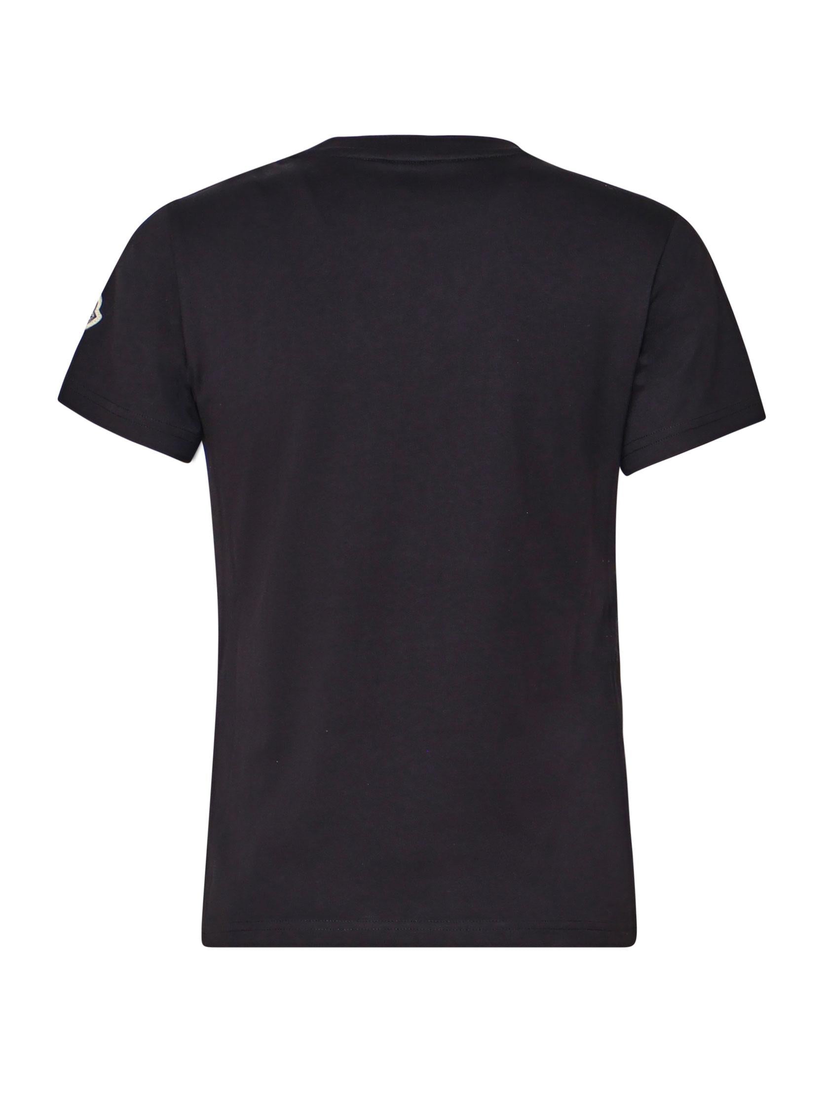 T-shirt in cotone J20938C00015 89AIJ999 MONCLER