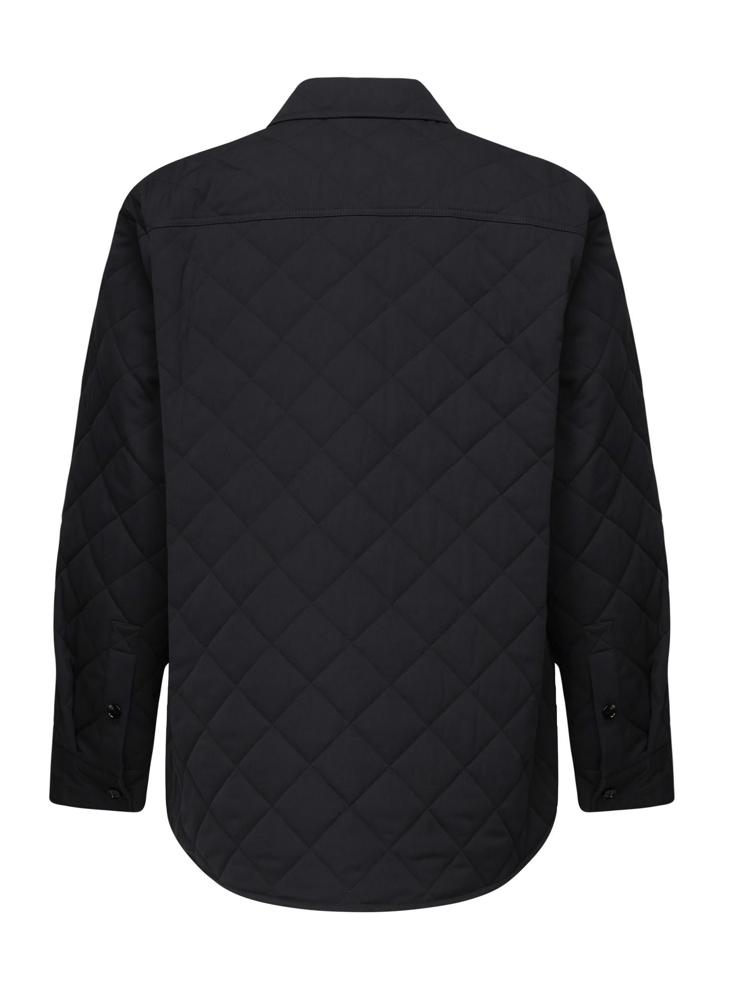 Overshirt trapuntata in cotone 837036 V5O604246 BOTTEGA VENETA