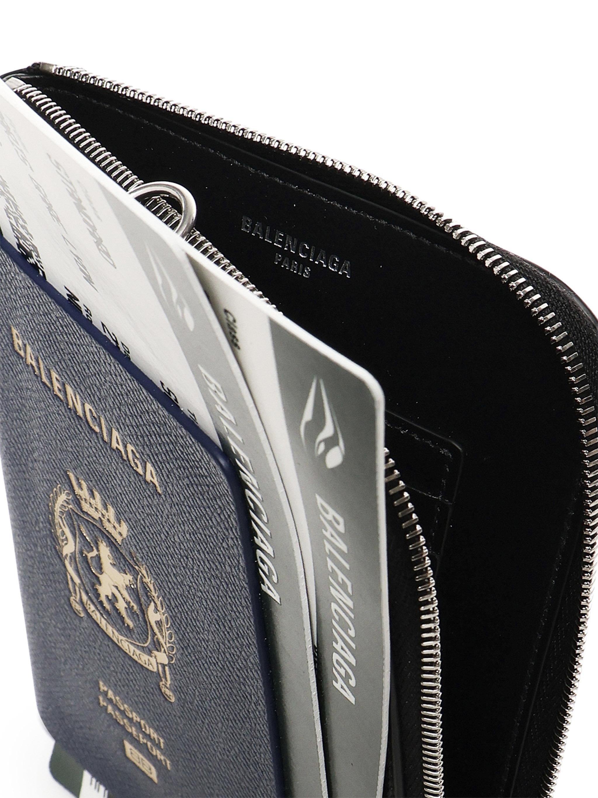 Porta Cellulare Passport 787733 2AA3R4734 BALENCIAGA