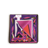 Foulard in seta con stampa Marmo 5UGB43 5UC131 PUCCI