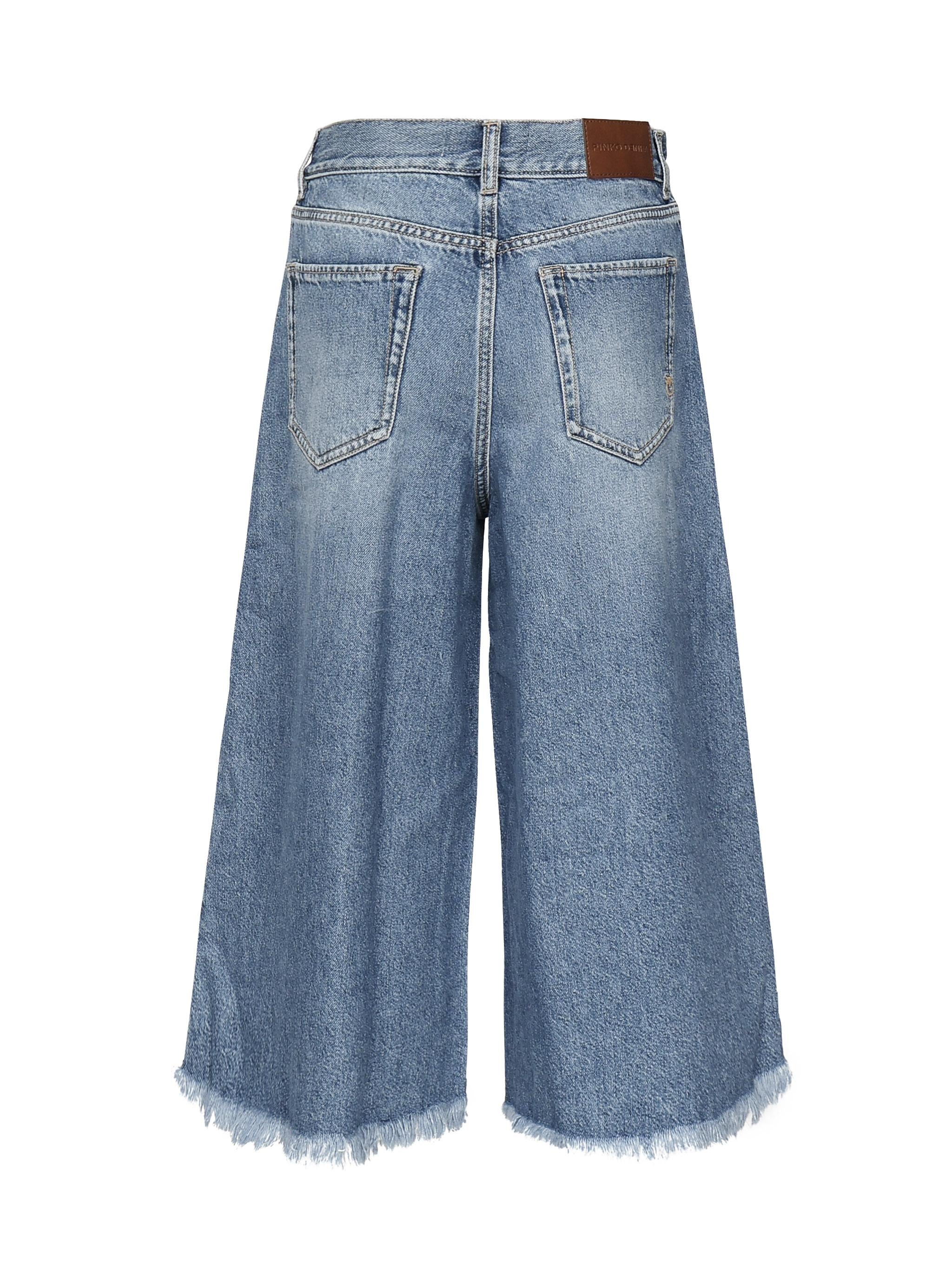 Jeans bermuda ampi in denim soft 104646 A2DZPJO PINKO
