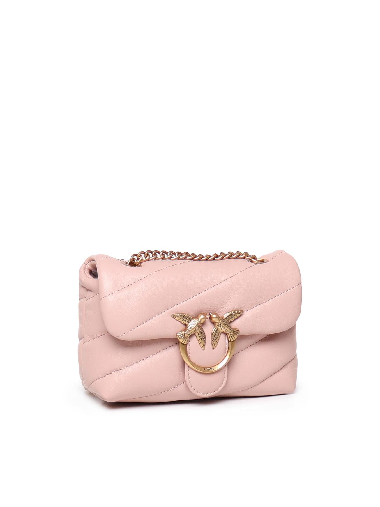 Borsa a tracolla piccola Baby Love Bag Puff 100040 A0F2O81Q PINKO