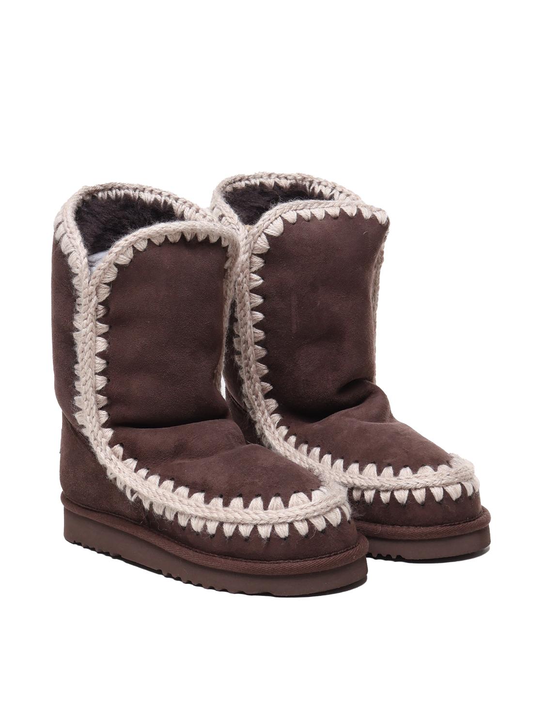 Mou Eskimo Boot 24 in montone MUFW101000A MOCHA MOU