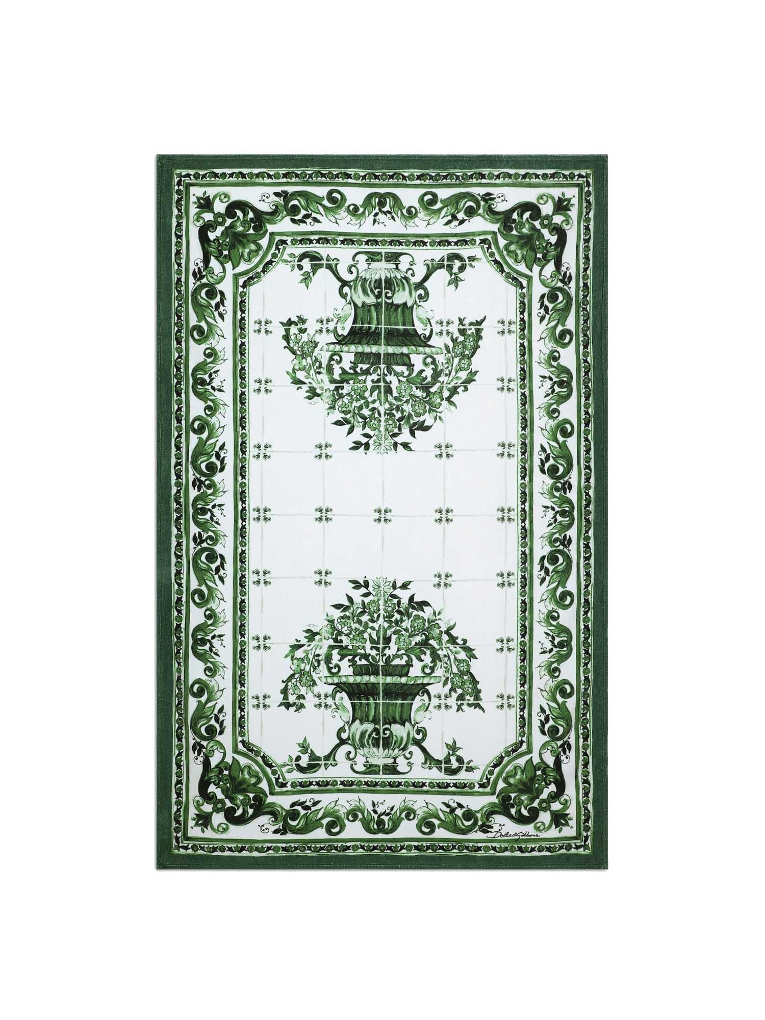 Telo da mare stampa maiolica M0A00T II7C4HV3T DOLCE & GABBANA