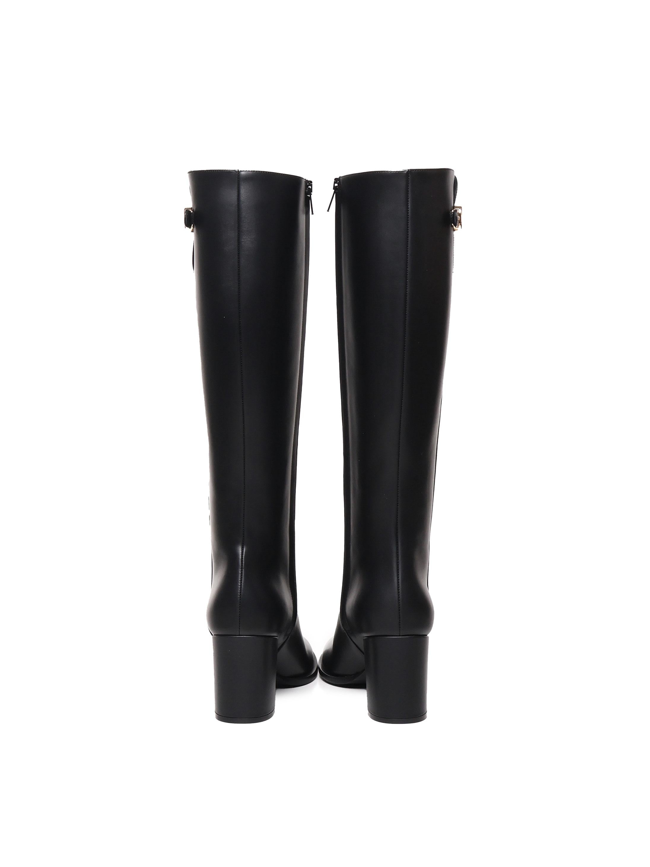Stivali VLogo Signature in pelle di vitello 5W2S0HY0 DSH0NO VALENTINO GARAVANI