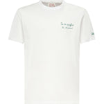 T-shirt Portofino con ricamo POT0001 05578H MC2 SAINT BARTH