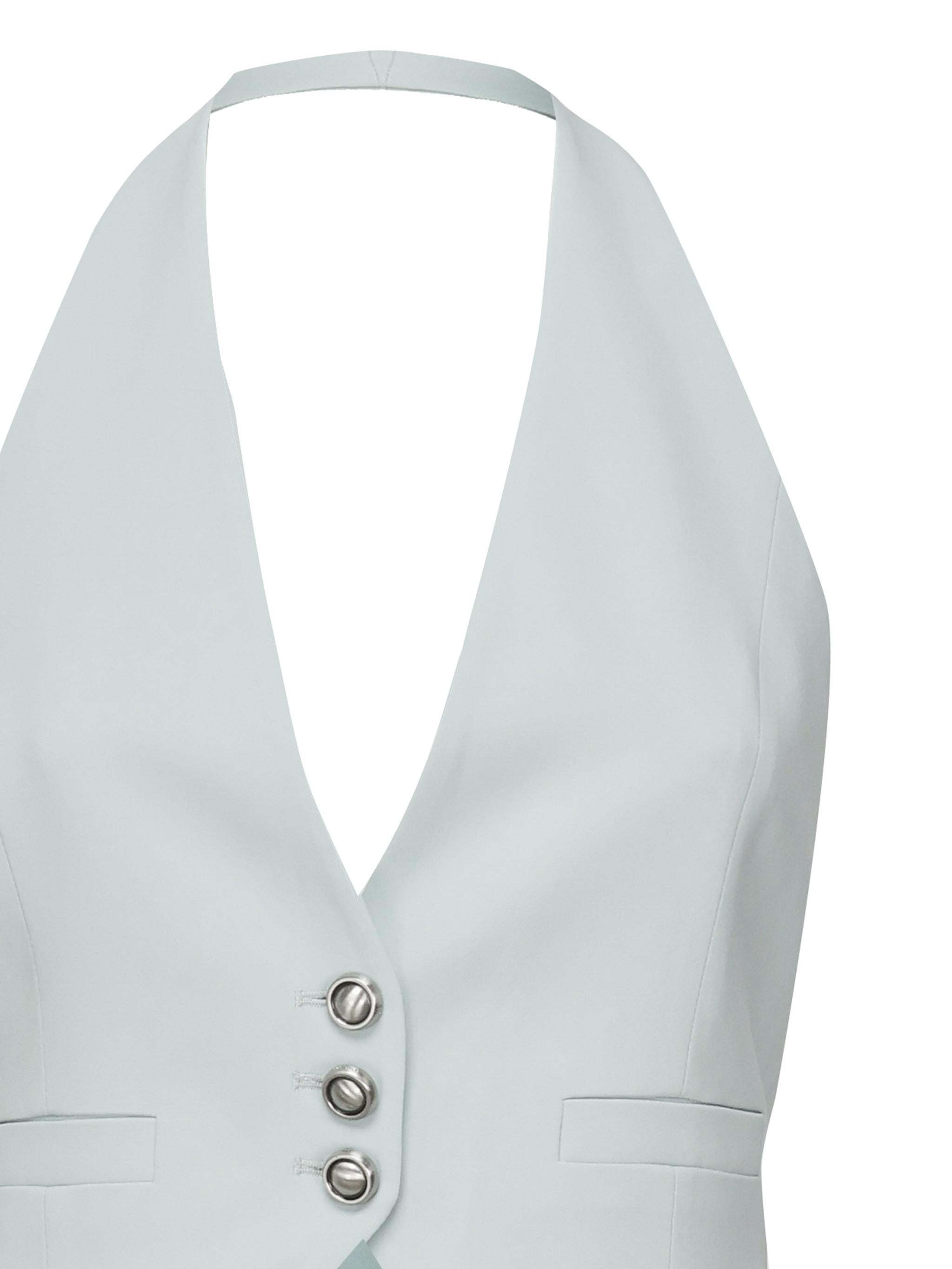 Gilet corto in cady tecnico 104931 A213E28 PINKO