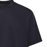 T-shirt Aigue in cotone AIGUE BLU GIULIANO GALIANO