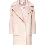 Cappotto in panno di lana 25AL112 ROSA ALISHEVA