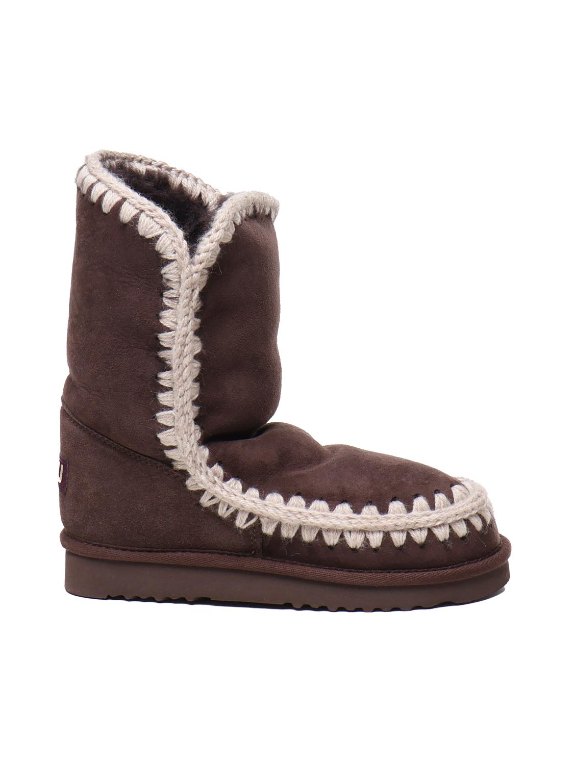Mou Eskimo Boot 24 in montone MUFW101000A MOCHA MOU