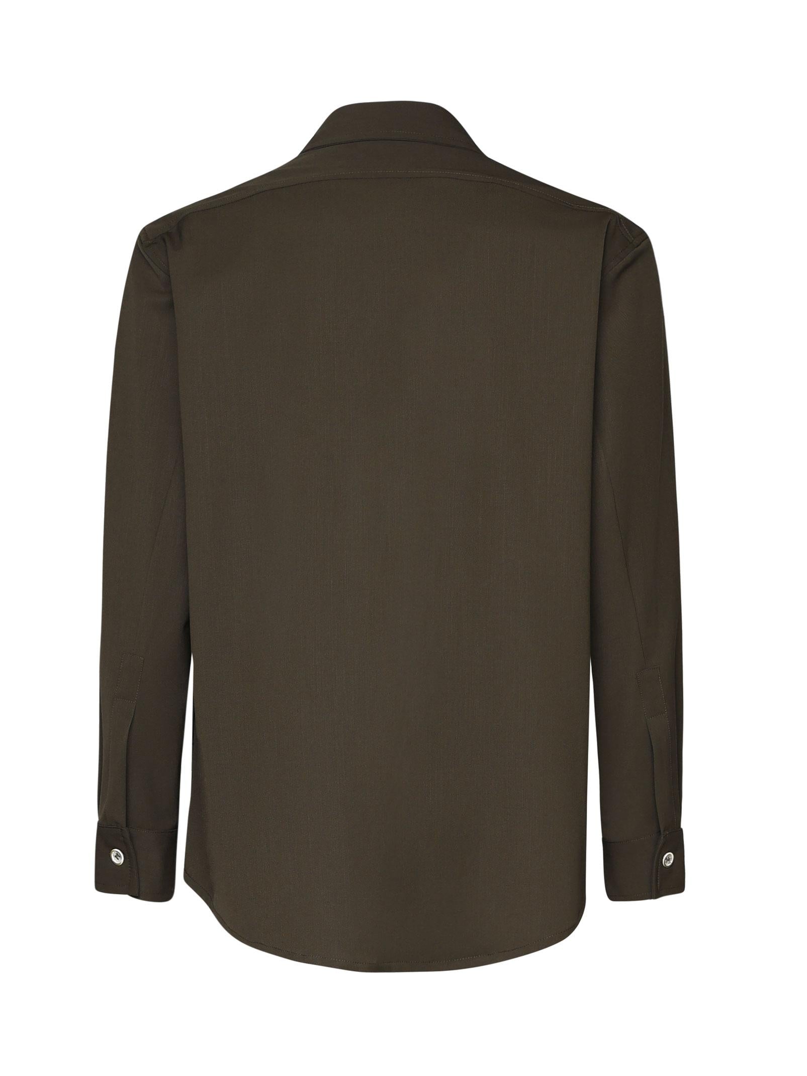Camicia Magik con zip MAGIK VERDE GIULIANO GALIANO