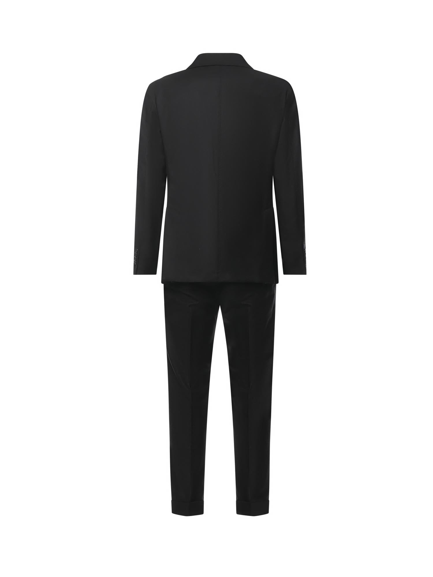 Abito monopetto in lana e cashmere E3402B 79B SANTANIELLO