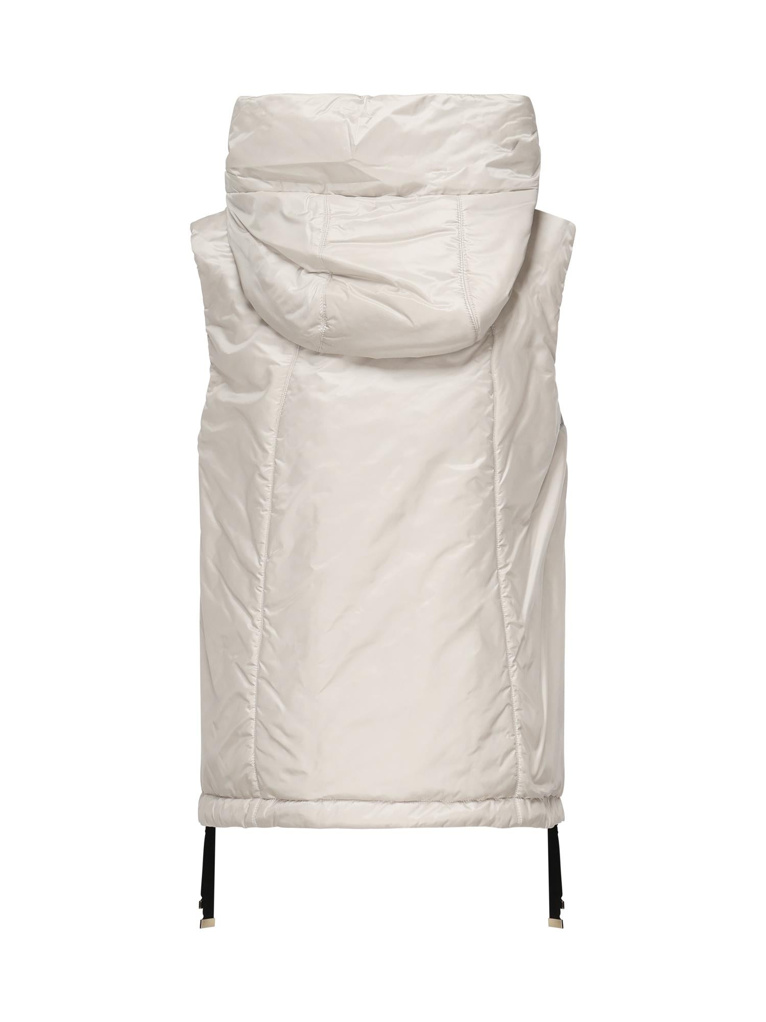 Gilet imbottito con cappuccio 2529296024600 003 MAX MARA THE CUBE