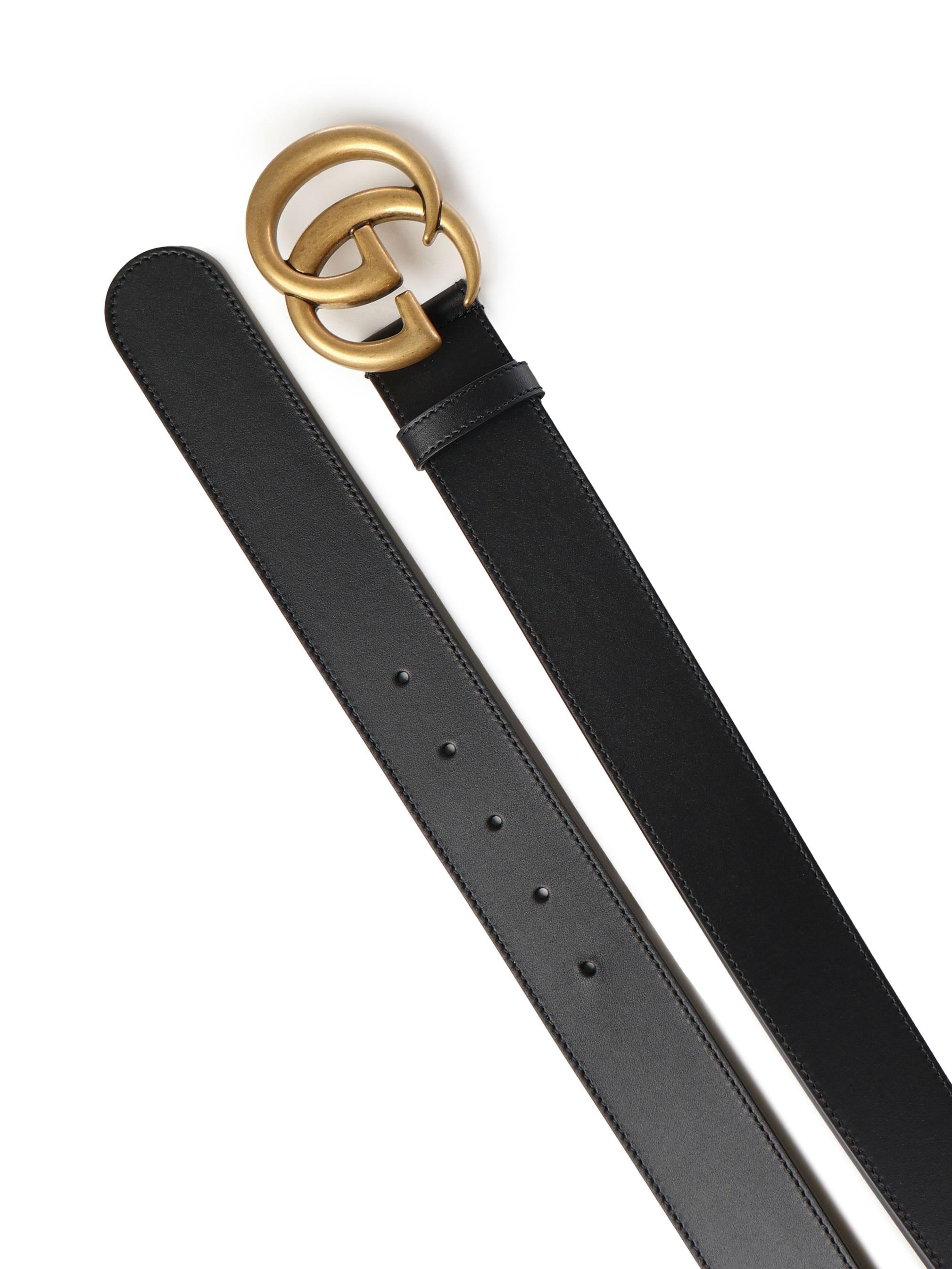 Cintura larga GG Marmont 400593 AP00T1000 GUCCI