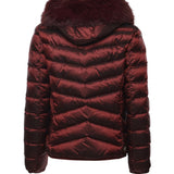 Piumino trapuntato con pelliccia sintetica<BR/> 2219E 2YO44 COLMAR ORIGINALS