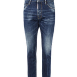 Jeans con baffatura<BR/><BR/> S74LB1677 S30309470 DSQUARED2