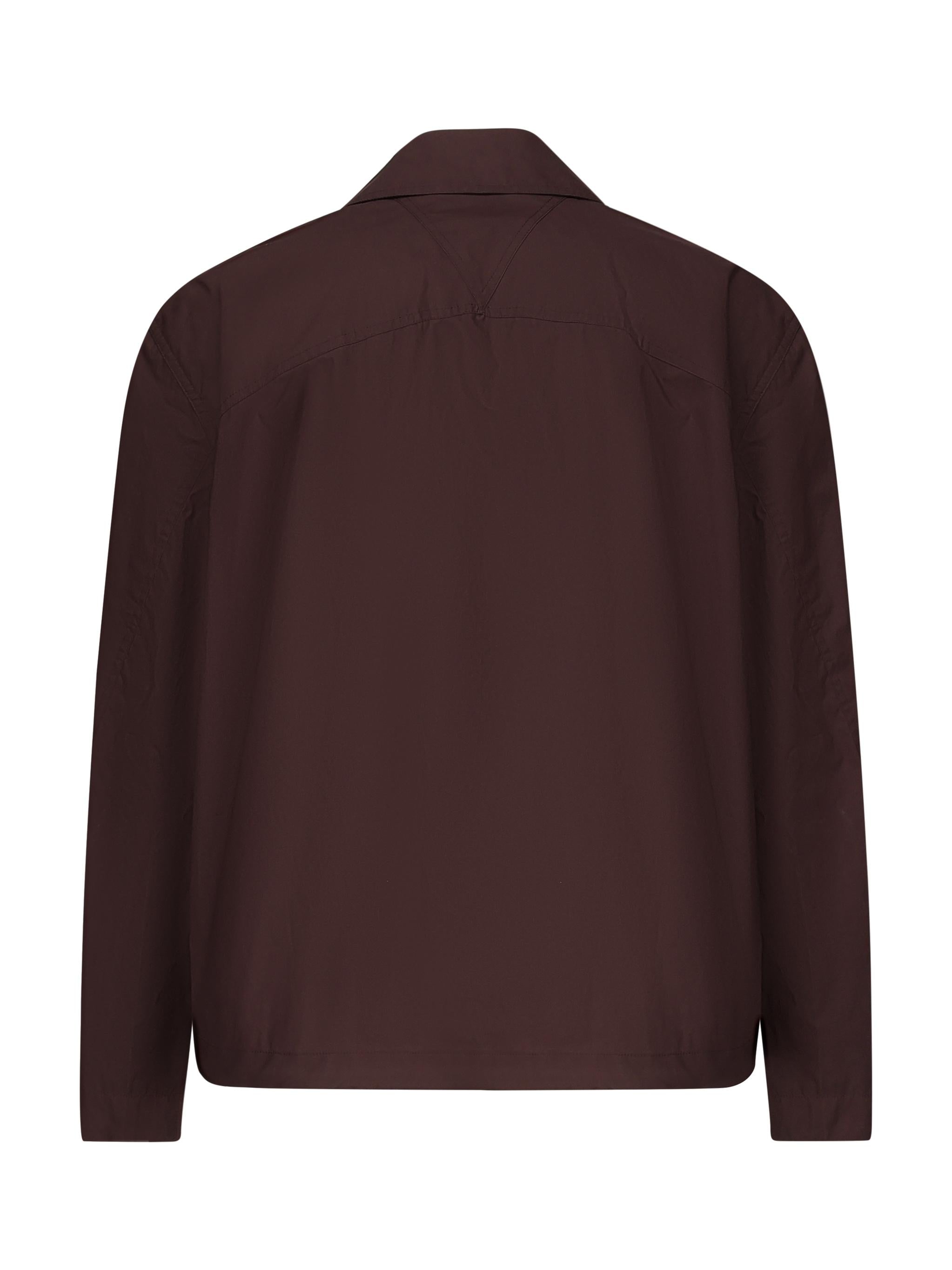 Giacca in popeline di cotone 826331 V5D206840 BOTTEGA VENETA