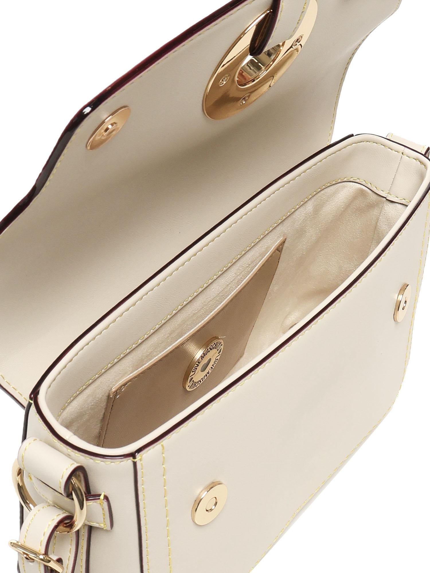 Borsa a tracolla con logo JC4050PP1LLG0 110 LOVE MOSCHINO